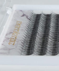 Alternative view of Fishtail individual lashes 10D C 10mm